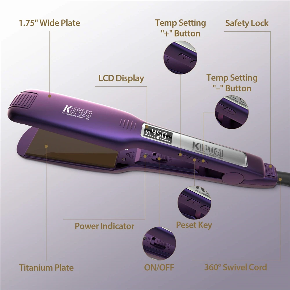 Titanium Hair Straightener - Image 4