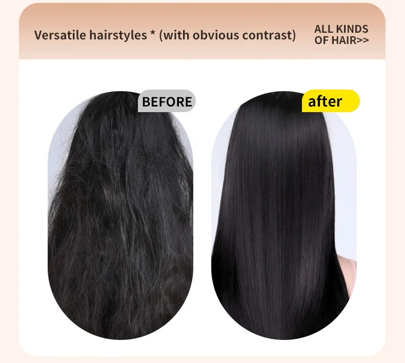 Portable Hair Straightening Brush - Image 6
