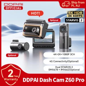 4K Triple Dash Camera