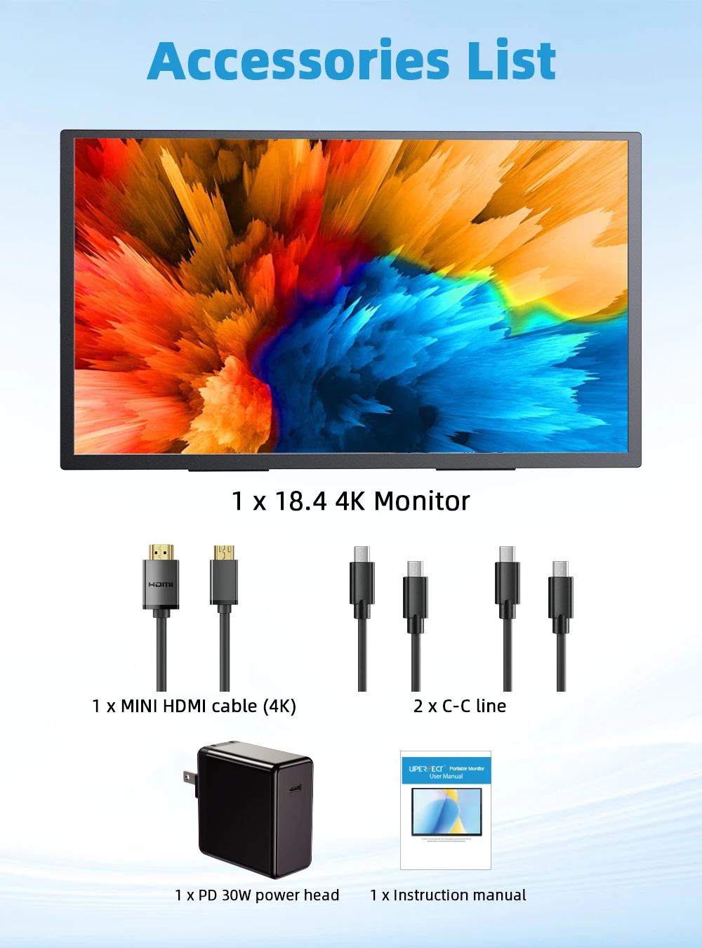 18.4" 4K Portable Monitor - Image 5