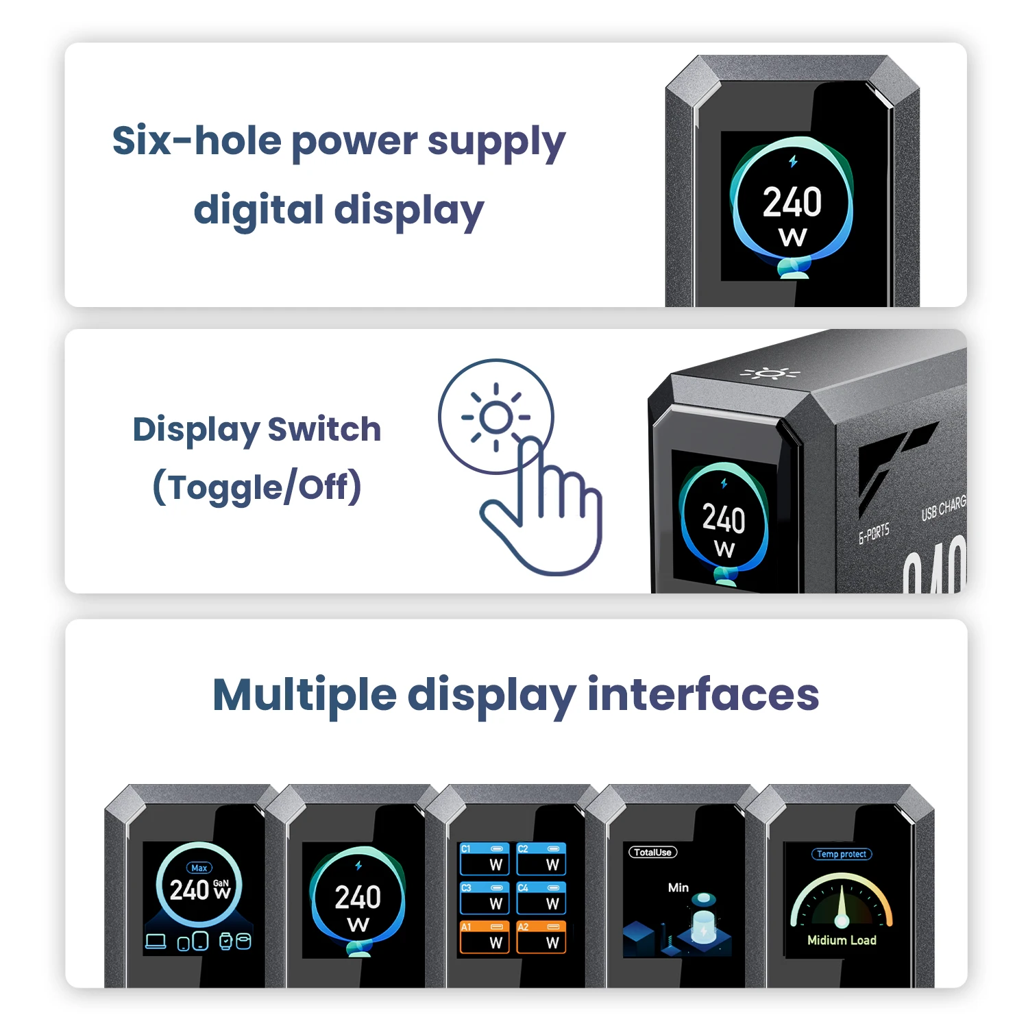 240W GaN Charging Station - Image 4