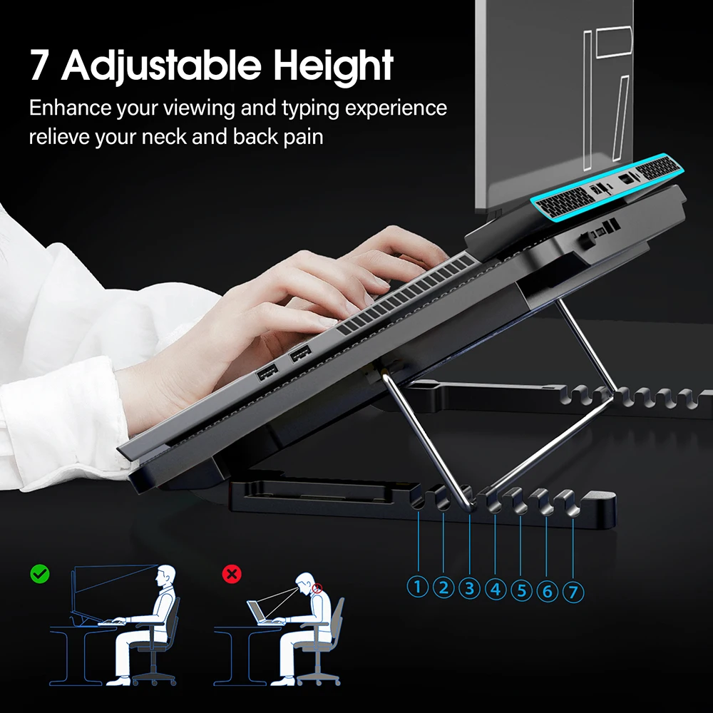 Laptop Cooling Pad Stand - Image 4