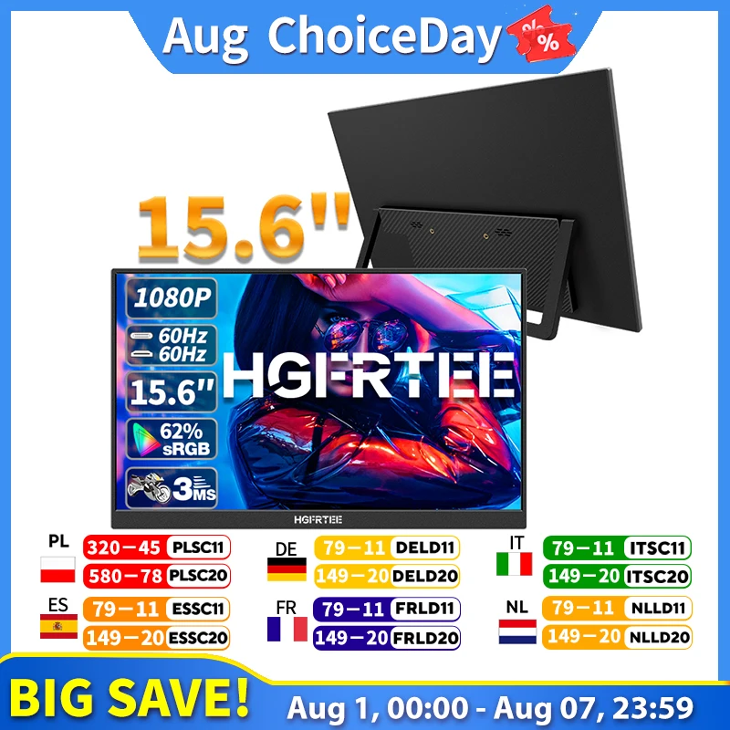 15.6" Portable Monitor