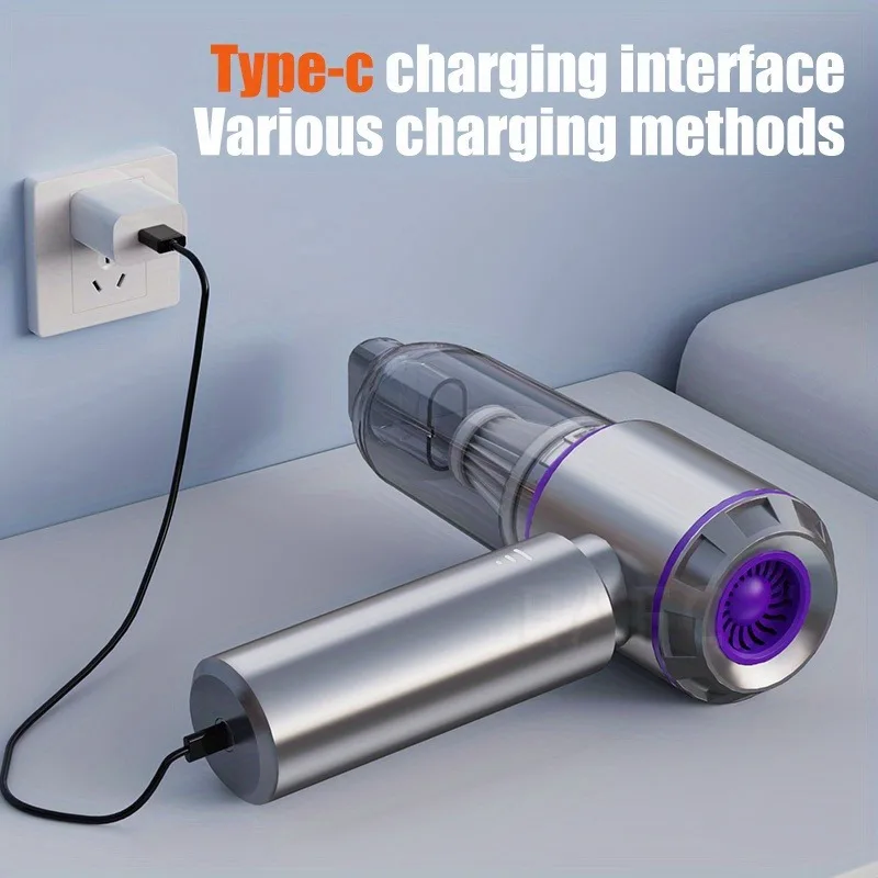 Portable Cordless Hand Vacuum - Image 2