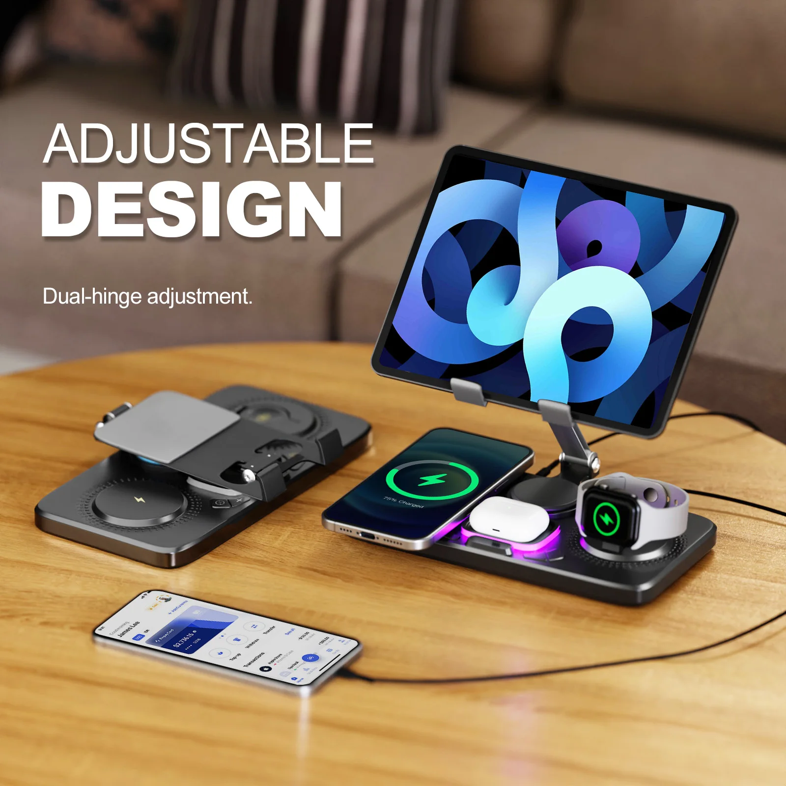7-in-1 Wireless Charging Station - Image 6