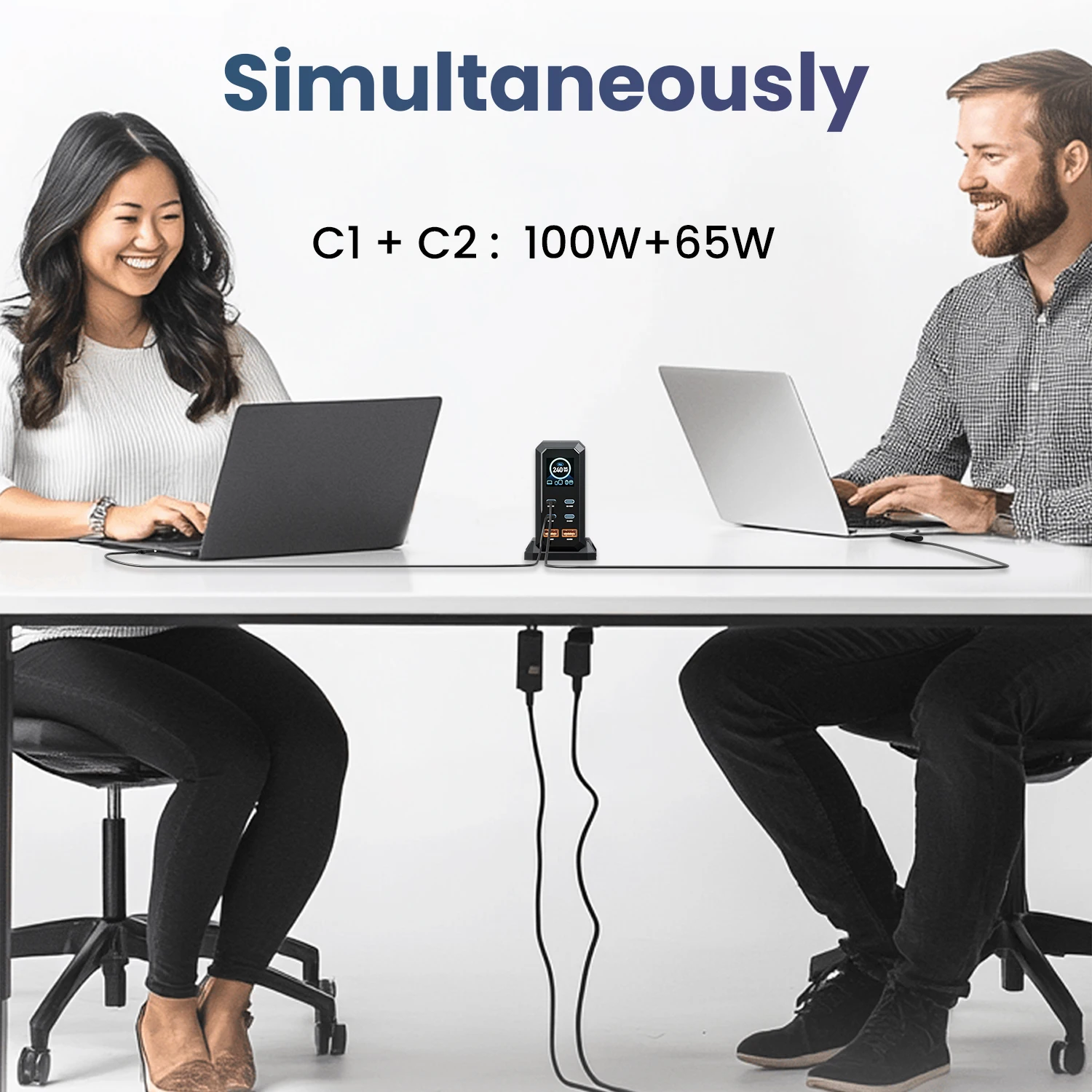 240W GaN Charging Station - Image 2