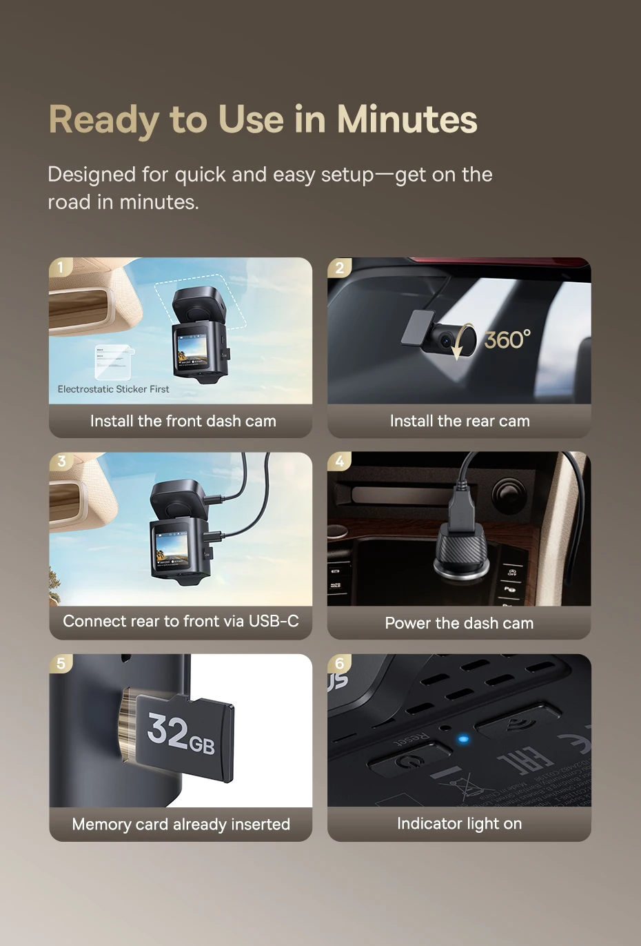 4K Dual Dash Camera - Image 7