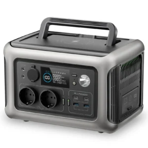 Portable PowerStation with Solar Panel