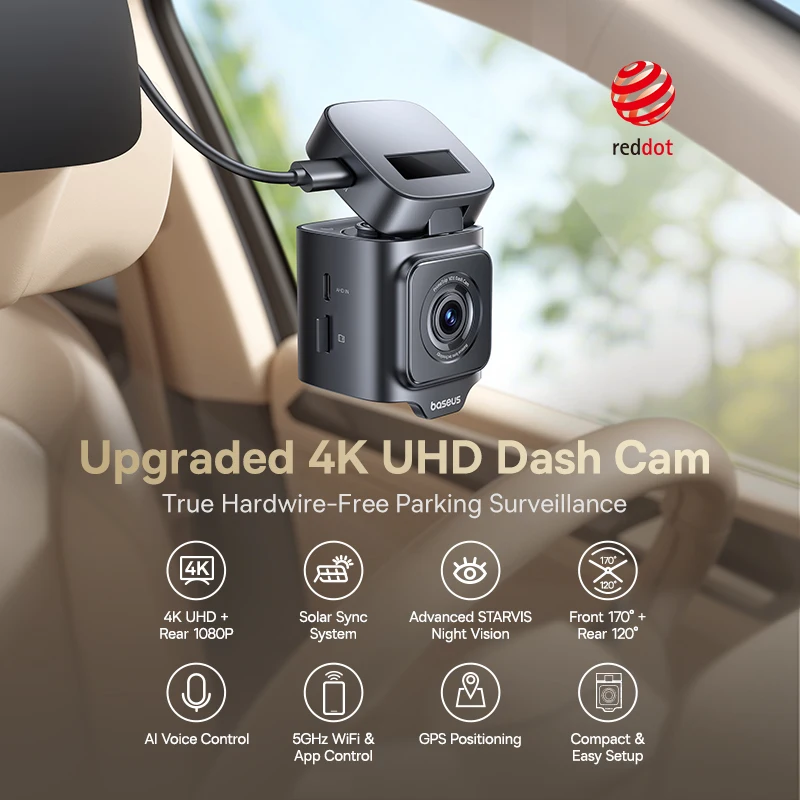 4K Dual Dash Camera - Image 2
