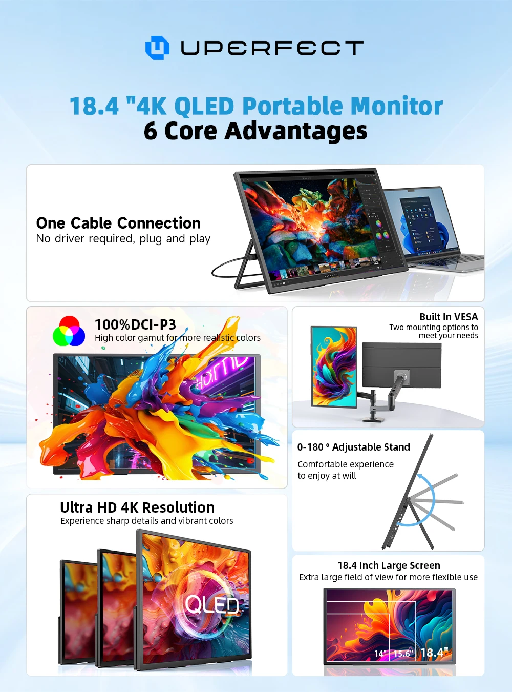 18.4" 4K Portable Monitor - Image 2